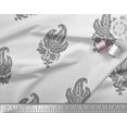 thumbnail image 2 of Soimoi Poly Georgette Fabric Floral & Paisley Block Print Fabric by Yard 42 Inch Wide, 2 of 3