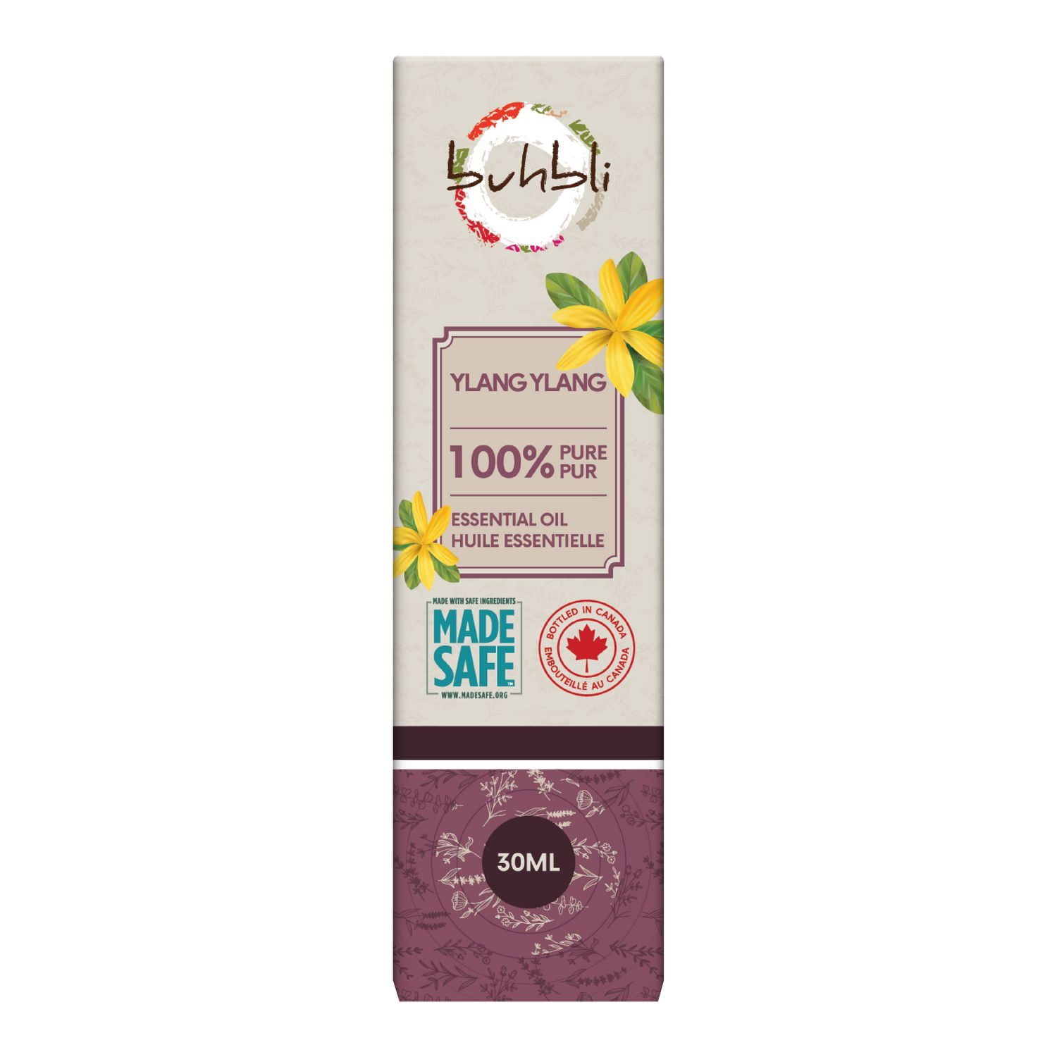 Buhbli Brands - 100% Pure Ylang Ylang Essential Oil, 30ml