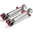 thumbnail image 1 of 2 Pcs Support de Parapluie pour Chaise de Pêche Outils de Fixation Support de Parapluie Universel 360 Clips Argent, 1 of 5