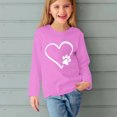 thumbnail image 5 of RXIRUCGD Chemises à Manches Longues pour Filles, Col Rond Mignon, Blouses Décontractées Élégantes (Rose, Taille : 3 Ans), 5 of 5
