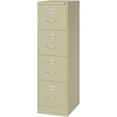 thumbnail image 2 of Scranton and Co 22" Deep 4 Drawer Letter File Cabinet in Putty, Fully Assembled, 2 of 14