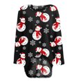 thumbnail image 5 of Cardigans à Manches Longues pour Femmes, Chandails en Molleton de Noël Légers à Col Rond pour Femmes, Imprimé Élan Mignon, Chemises à Manches Longues, Hauts Décontractés d'Automne en Liquidation, 5 of 5