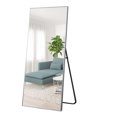 thumbnail image 1 of NeuType Full Length Mirror Floor Rectangle Silver 65"x22", 1 of 1