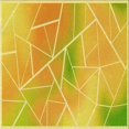 thumbnail image 1 of Ahgly Company Tapis d'Intérieur Lavable en Machine Carré Transitionnel Jaune Banane, 5 Pieds Carré, 1 of 7