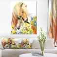 thumbnail image 1 of Design Art - Horse and Foal with Meadow, 1 of 3
