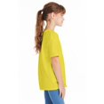 thumbnail image 2 of Hanes T-Shirt Lourd pour Garçon 5,2 oz COMFORTSOFT, m, Jaune, 2 of 2