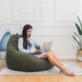 thumbnail image 3 of ALING Housse de Fauteuil Poire Housse de Canapé Sofa Intérieur de Repos pour Adultes Enfants Seulement Housse de Fauteuil Poire Housse de Meuble Canapé (Remplissage Non Inclus), 3 of 5