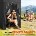 thumbnail image 4 of Outsunny 4x4 ft Compact Pop Up Canopy Tent, UPF50+ Portable Privacy Canopy, 4 of 10