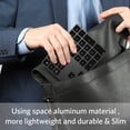 thumbnail image 3 of Wireless Numeric Keyboard Aluminium 34 Key BT Keyboard Built-in Rechargeable Battery Keypad for Windows/iOS/Android (Black), 3 of 8