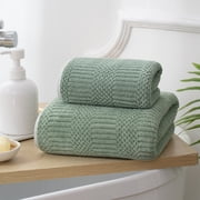 GOGDYS Clearance Corals Fleece Towel Set, Soft and Absorbent Bath Towel and Face Towel Set, Household Towel for Adults and Kids, Quick-Dry Soft Towels Clearance Sales Today Deals Prime