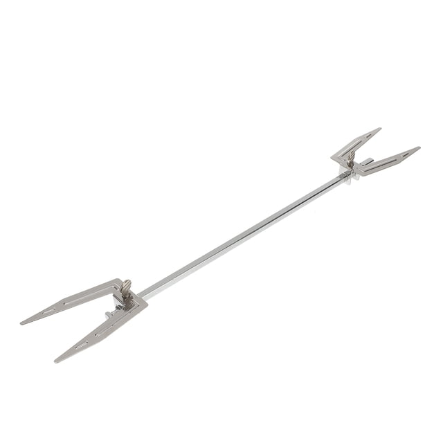 Fourche Rotative en Acier Inoxydable pour Friteuse à Air Chaud, Fourche pour Poulet Rôti, Gril, Rôtissoire, Accessoires pour Friteuse à Air