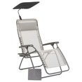 thumbnail image 1 of Lafuma Zen Edition Chaise de Détente Réglable, Fauteuil à Accoudoirs Multi-Positions, Seigle, 1 of 7