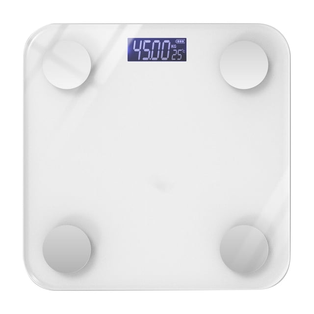 Balance de Poids Corporelle Numérique Intelligente Bluetooth Balance Électronique de Poids et de Graisse pour Hommes Femmes à Piles