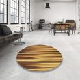 thumbnail image 4 of Ahgly Company Tapis de Zone Carré Orange Lavable en Machine, 7 Pieds Carré, 4 of 7