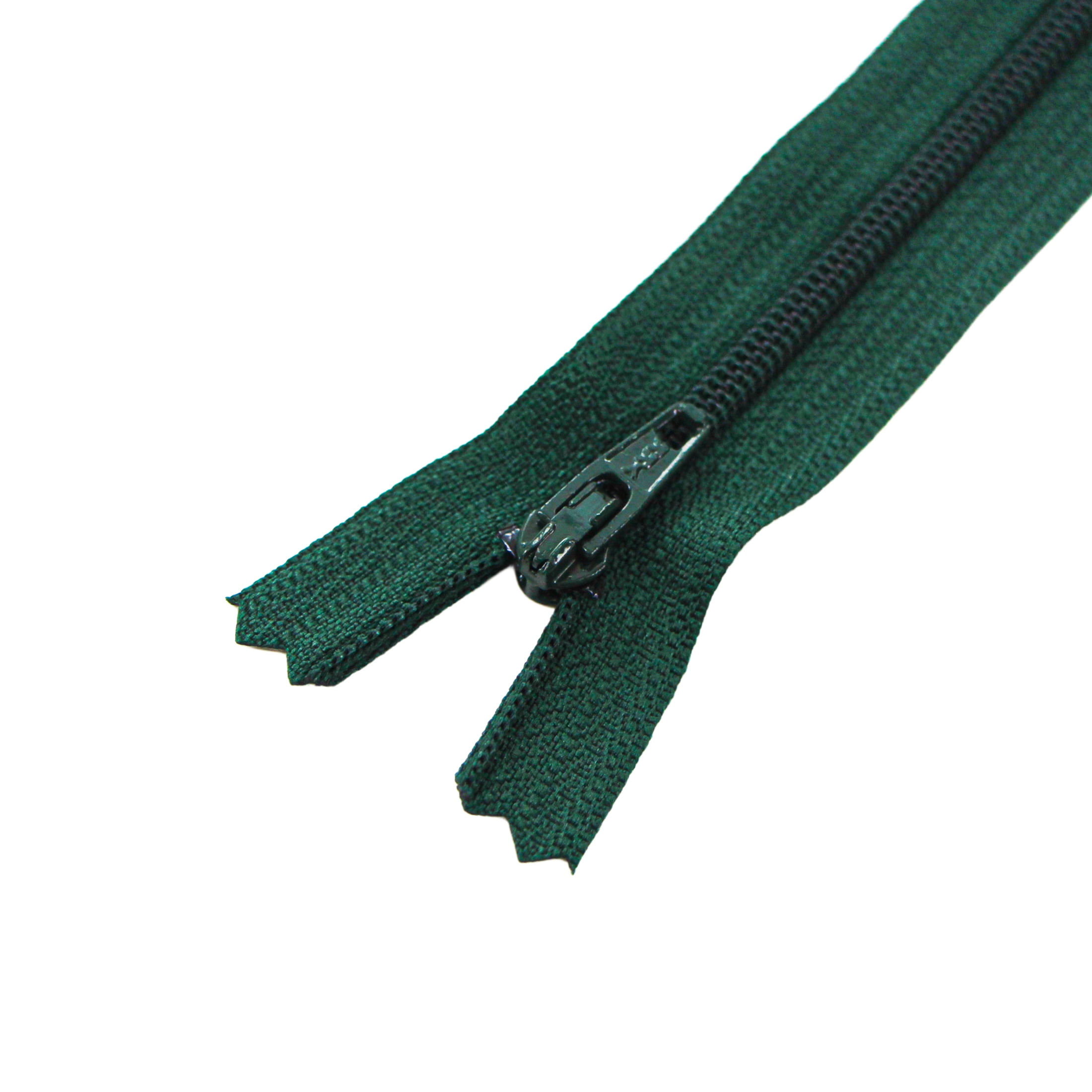 UNIQUE CREATIV All-Purpose Closed-End fermeture éclair, 18 cm (7.1 in), Forest vert