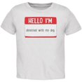 thumbnail image 1 of Halloween Hello I'm Obsessed With My Dog Toddler T Shirt, 1 of 1