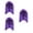 Purple, variant on Milaget 3 Pieces Bird Blanket Parrot Winter Nest Cover for Small Birds Conure Pigeon Grey