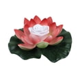 thumbnail image 1 of 18cm Fake Lotus Flower LED Swimming Pool Garden Pond Floating Floral Lamp, 1 of 9
