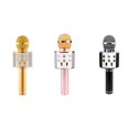 thumbnail image 2 of Bluetooth Singing Microphone Wireless Handheld Smartpnone Speaker Mic for Home KTV Outdoor Party  Gold, 2 of 8