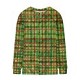 thumbnail image 4 of LOVZFMLL Cardigan for Women's Casual Christmas Printed Knitted Cardigan Button Up Jacket Coat, 4 of 5
