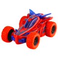 thumbnail image 2 of QIPOPIQ Car Toys Drive Vehicle Model Return Cycle Pull Back Truck Vehicle Funny Kids Racing Car Toy Rolling Over Cyclotron Turn Around Turn Back CRV Pull-up Car Toys, 2 of 8