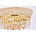 thumbnail image 4 of Elegant Lighting Primo 6" 2 Light Royal Crystal Wall Sconce, 4 of 6
