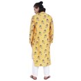 thumbnail image 4 of Atasi Kurta Traditionnel à Manches Longues pour Hommes Col Mandarin Tenue de Fête, 4 of 7