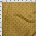 thumbnail image 4 of oneOone Rayon Dark Mustard Fabric Floral Craft Projects Decor Fabric Printed By The Yard 56 Inch Wide, 4 of 4