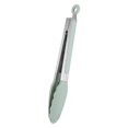 thumbnail image 3 of Tongs for Cooking with Silicone Tips Kitchen Tongs, 9-Inch Cooking Tongs with Premium Silicone Tips, Non-Stick Food Tongs with Heat Up To 480°F, 304 Stainless Steel, 3 of 8