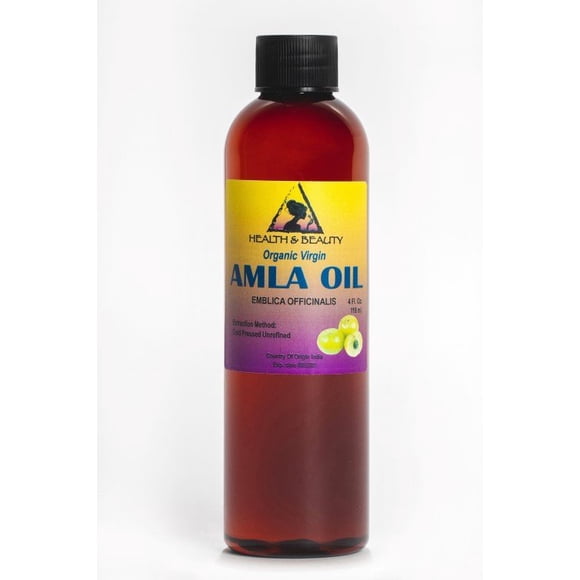 Amla / gooseberry seed oil unrefined organic virgin cold pressed pure 4 oz