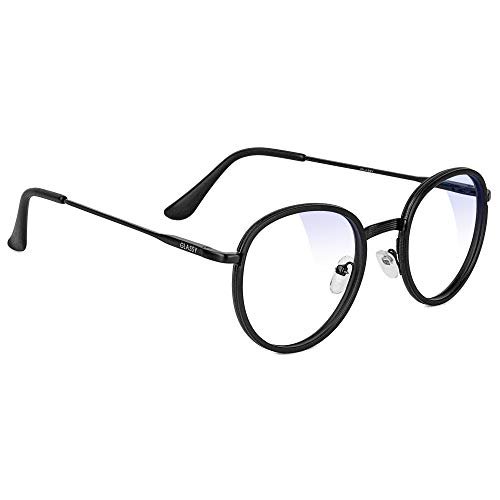 Glassy Lincoln Lunettes Premium Gamer/ordinateur Noir Mat