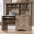 thumbnail image 2 of Sauder Harbor View Desk with Hutch, Salt Oak, 2 of 7