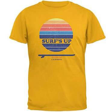 T-shirt pour Hommes Surf's Up Mavericks California