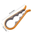 thumbnail image 3 of Yunuuuoa Multi Function Bottle Opener for Jars and Bottles with Non Slip Ergonomic Handle Kitchen Tool Easy Open Lid Remover Can Opener Jar Opener Kitchen Gadget Home Essentials, 3 of 6