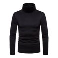 thumbnail image 1 of FOCUSNORM T-shirt à Manches Longues en Maille Homme Casual Party Pull, 1 of 5