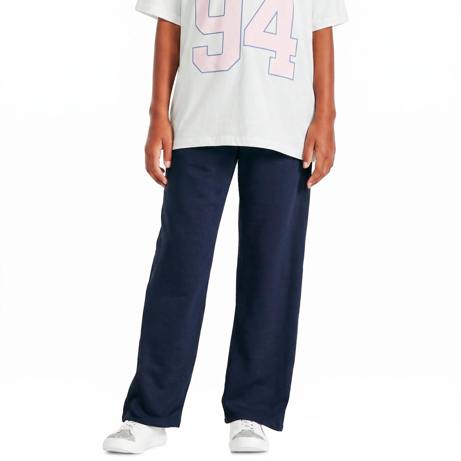 Pantalon de survêtement à jambe large George pour filles