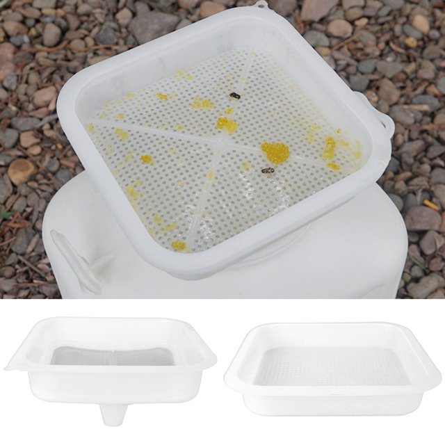 Tamis à Miel, Filtre à Miel Multifonctionnel, Double Couche pour Apiculture