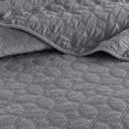 thumbnail image 3 of Madison Park Harper Ensemble de Couvre-Lit 3 Pcs Gris FullQueen, 3 of 3