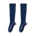 thumbnail image 1 of Visland 1 Pair Compression Stockings Striped Stretchy Long Tube Anti-Fatigue Sporty Socks for Running Climbing Riding, 1 of 6