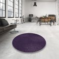 thumbnail image 4 of Ahgly Company Tapis d'Intérieur Lavables en Machine Rectangle Transitionnel Rebecca Violet, 8' x 10', 4 of 7