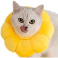 thumbnail image 1 of Ludlz Cat Recovery Collar Soft Cat Cone Collar Cute Sunflwer for Wound Healing, Protective E- Collar After Surgery, Elizabethan Collars for Kitten and Small Dogs, 1 of 1