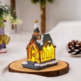 thumbnail image 2 of PENGXIANG Christmas Village LED Lighted Christmas Village Houses with Figurines  Christmas Village Collection Indoor Room Decor - Collectible Buildings, 2 of 14