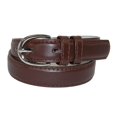 thumbnail image 1 of CTM® Ceinture Habillée de Base en Cuir pour Enfant 1 Pouce (Lot de 2), 1 of 2