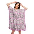 thumbnail image 1 of Moomaya Robe Courte de Caftan de Plage, Robe de Couverture Imprimée, Kaftan pour Femmes, Tenue de Plage, Couverture, 1 of 4