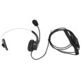 thumbnail image 2 of Casque de Service à la Clientèle, Casque Téléphonique Filaire Mono RJ9 Plug pour Service à la Clientèle pour Centre d'Appels, 2 of 8