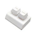 thumbnail image 2 of Copier et Coller Clavier 2 Touches Rouge et Coller Interrupteurs 2 Touches USB Mini Clavier 2 Touches pour Dessin Blanc, 2 of 9