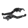 thumbnail image 3 of Rigid Motorcycle Brake Levers,2 Pcs Motorcycle Left Aluminum Alloy Motorcycle Brake Handles Durability Motorcycle Brake Levers Best in Class, 3 of 14