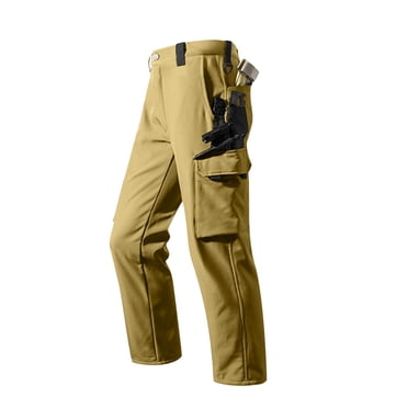 Cargo Pants for Men Fleece Lined Straight Leg Tactical-Pant with Multi-Pockets Mens Solid Color Relaxed Thermal Warm Athletic Workout Trousers
