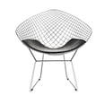 thumbnail image 3 of Plata Import Chrome/Black Diamond Bertoia Chair, 3 of 7