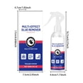 thumbnail image 3 of Multi Purpose Adhesive Remover Strong Sticker Residue Dissolver For Metal Glass Plastic Stubborn Glue Remover 120Ml Decontamination Spray Universal Cleaner D-449, 3 of 9
